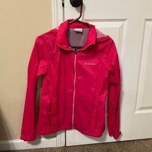 Columbia rain jacket